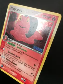 Magcargo 41/115 EX Unseen Forces set Pokemon holo card MP - Image 2