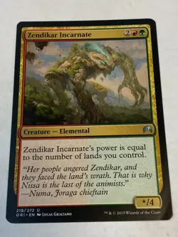 Zendikar Incarnate - Magic the Gathering MTG Origins Single Card - Image 1