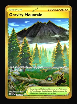 Gravity Mountain Surging Sparks 250/191 Secret Rare Pokemon Card T1-1133 - Image 1
