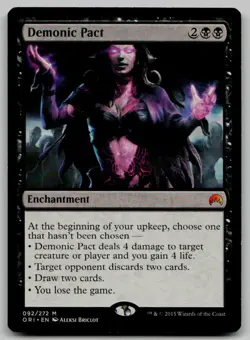Demonic Pact M Magic Origins 92 NM - Image 1