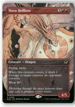 Nova Hellkite (Borderless) Edge of Eternities Regular - Image 1