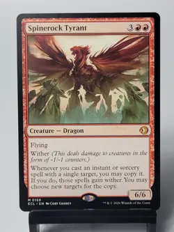 Magic The Gathering - Lorwyn Eclipsed - Spinerock Tyrant - Image 1