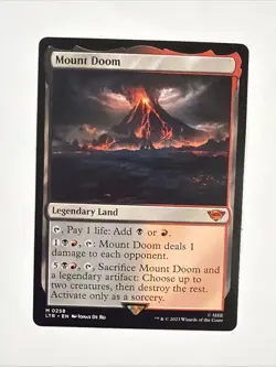 Magic TCG - LTR Tales of Middle-Earth - Mount Doom - 0258 - Mythic - Regular NM - Image 1