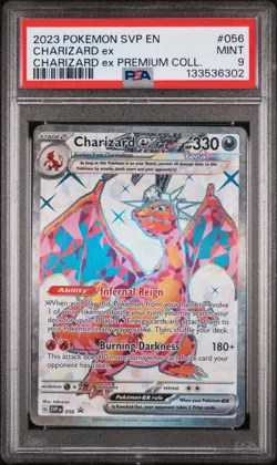 Charizard ex 056 PSA 9 - 2023 Pokemon SV Scarlet Violet Promos Paldean - Image 1
