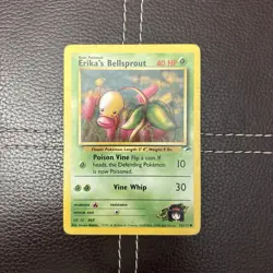 Pokemon TCG - Erika's Bellsprout - 75/132 - Gym Heroes - MP Common (2000) - Image 1