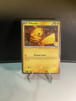 Pikachu 051/162 Stamped Pokemon Day Promo 2026 Pokemon TCG - Image 1