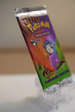 Pokemon TCG Gym Challenge Unlimited Booster Pack Sabrina Artwork WOTC 742818062244 - Image 4