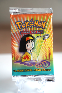 Pokemon TCG Gym Heroes Unlimited Booster Pack Erika WOTC 1999 SEALED - Image 1
