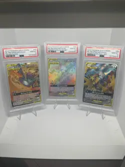 Pokemon Hidden Fates Legendary Birds Lot Of 3 PSA 10s - Image 1