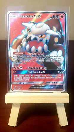 🔥Pokemon TCG 🔥 Heatran GX (Full Art) #216/236 | SM Unified Minds | NM - Image 1