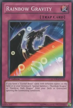 Rainbow Gravity - LCGX-EN174 - Common - Unlimited Edition - Lightly Played - Image 1