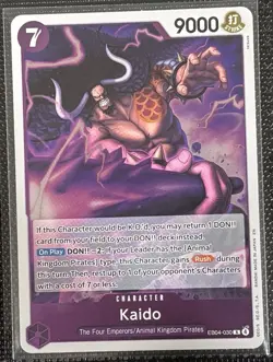 Kaido EB04-030 R One Piece The Azure Sea’s Seven Foil Card - Image 1