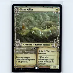 MTG Giant Killer (Showcase) #275 ELD Throne of Eldraine Foil R NM Magic Card - Image 1