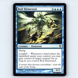 MTG Roil Elemental #62 ZEN Zendikar Normal R NM Magic Card - Image 1