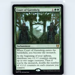 MTG Court of Garenbrig #25 WOC Wilds of Eldraine Normal R NM Magic Card - Image 1