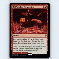 MTG Valakut Awakening #174 ZNR Zendikar Rising Foil R NM Magic Card - Image 1