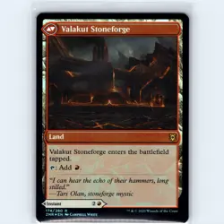 MTG Valakut Awakening #174 ZNR Zendikar Rising Foil R NM Magic Card - Image 2
