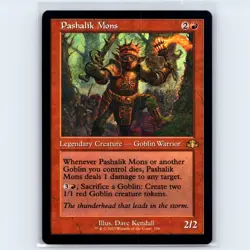 MTG Pashalik Mons Retro Frame #328 DMR Dominaria Remastered Normal R NM Magic - Image 1
