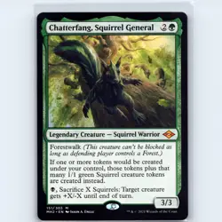 MTG Chatterfang Squirrel General #151 MH2 Modern Horizons 2 Normal M NM Magic - Image 1