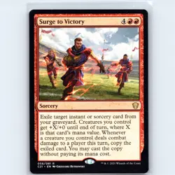 MTG Surge to Victory #58 C21 Commander 2021 Normal R NM Magic Card - Image 1