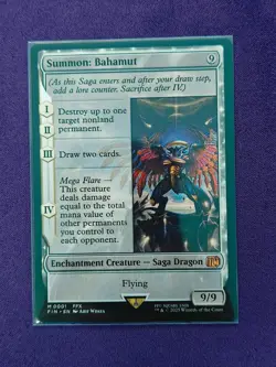 MTG Summon: Bahamut Final Fantasy Regular - Image 1