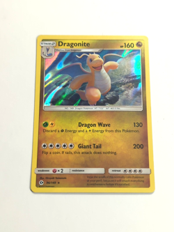 Dragonite Holo 96/149 Holo Rare Pokemon Sun and Moon Base TCG Card NM - Image 1