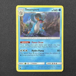Swampert Cracked Ice Holo 35/168 Celestial Storm Pokemon Card - Image 2