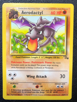 Aerodactyl Pokemon 16/62 CCG TCG Gaming RARE!! Trading Game Card - Image 1