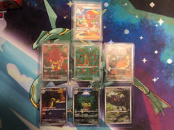 Pokemon TCG Korean Art Rare and Trainer Lot of 7 - Image 1