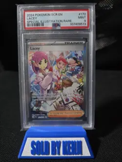 Lacey #172 PSA 9 • 2024 SCR EN SIR - 2024 Pokemon Sv07: Stellar Crown 172/142 - Image 1