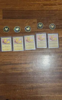 X5 Pokemon TCG Pikachu 051/162 Pokemon Day 2026 (with X5 Coin) - Image 1