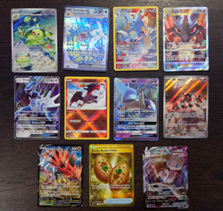 Pokemon TCG Lot of 11 Rare Cards - Lucario V Star, Radiant Charizard, and MORE! - Image 1