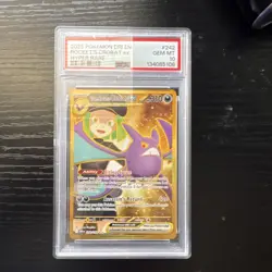 Pokemon Team Rocket's Crobat ex 242/182 Sv10 Hyper Rare Holo 310HP - Image 1