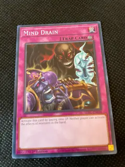Mind Drain - SDFC-EN038 / LTGY-EN079 - Common - 1st / Unl Edition NM YuGiOh! X2 - Image 1