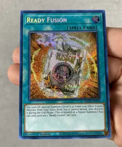 Yugioh Ready Fusion MP22-EN163 Secret Rare 1st Ed NM - Image 1