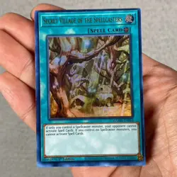 Secret Village Of The Spellcaster Ultra Rare MAMA-EN083 Yugioh - Image 1