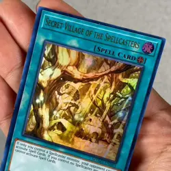 Secret Village Of The Spellcaster Ultra Rare MAMA-EN083 Yugioh - Image 2