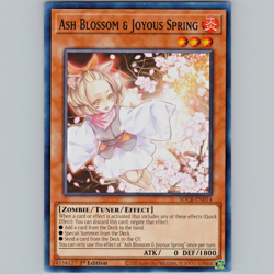 Yugioh Ash Blossom & Joyous Spring SDCB-EN014 1st Edition Common - NM-MINT 💎 - Image 1