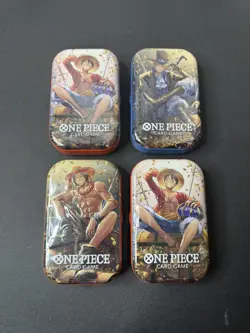 One Piece Card Tin Pack Set Vol.2 TS-02 OP13 New & Free Shipping Lot Of 4 - Image 1
