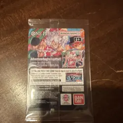 Bandai One Piece CCG Monkey.D.Luffy US Voyage Promo Holo Full Art Card - Image 2