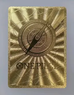 One Piece Kaido Gold Foil Fan Art Collector Card TCG CCG - Image 2