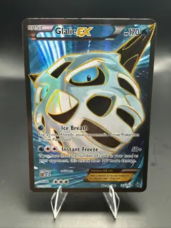 Pokemon TCG Glalie EX Full Art Holo Ultra Rare Card 155/162 XY Breakthrough - Image 1