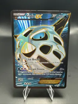 Pokemon TCG Glalie EX Full Art Holo Ultra Rare Card 155/162 XY Breakthrough - Image 2