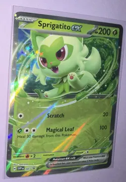 Sprigatito ex 087 Sv: Scarlet & Violet Promo Cards Holo - Image 1