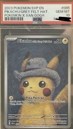 pokemon cards Van Gogh pictured URGENT SALE and cases - Image 1