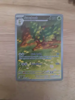 Pokemon TCG White Flare Sawsbuck Illustration Card 092/086 - Image 2