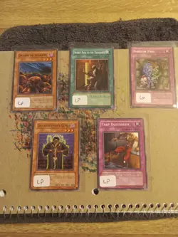 Vintage Yugioh PGD 5 Card Lot 6 - Image 1