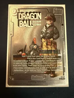 BULMA Manga Promo Dragon Ball Card Fusion World Alt FP-061 - Image 1