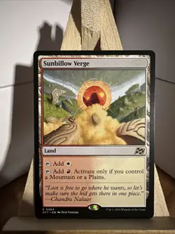 2025 MTG Sunbillow Verge Rare (R), Regular #264 Aetherdrift NM-MT Look! - Image 1
