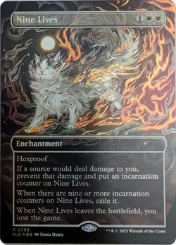 Nine Lives [Secret Lair Drop Series] Foil Near Mint - Image 1